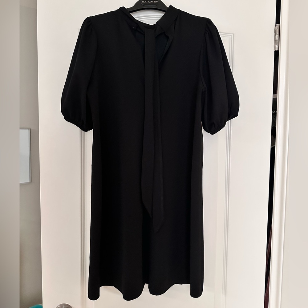 Zara Black Dress with bow at the back
